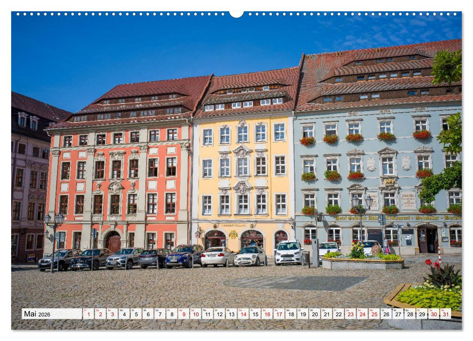Bautzen - Sorbisches Zentrum in der Oberlausitz (CALVENDO Wandkalender 2026)