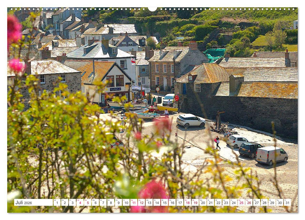 Port Isaac, Heimat der Fishermen`s Friends (CALVENDO Premium Wandkalender 2026)