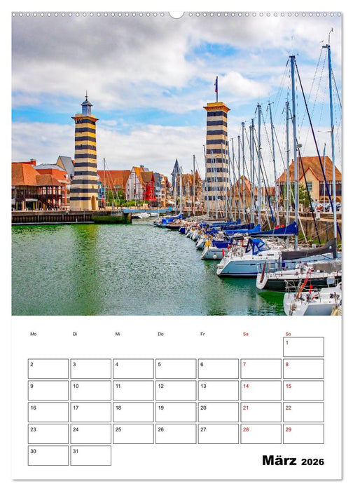 Normandie - Reiseplaner (CALVENDO Wandkalender 2026)