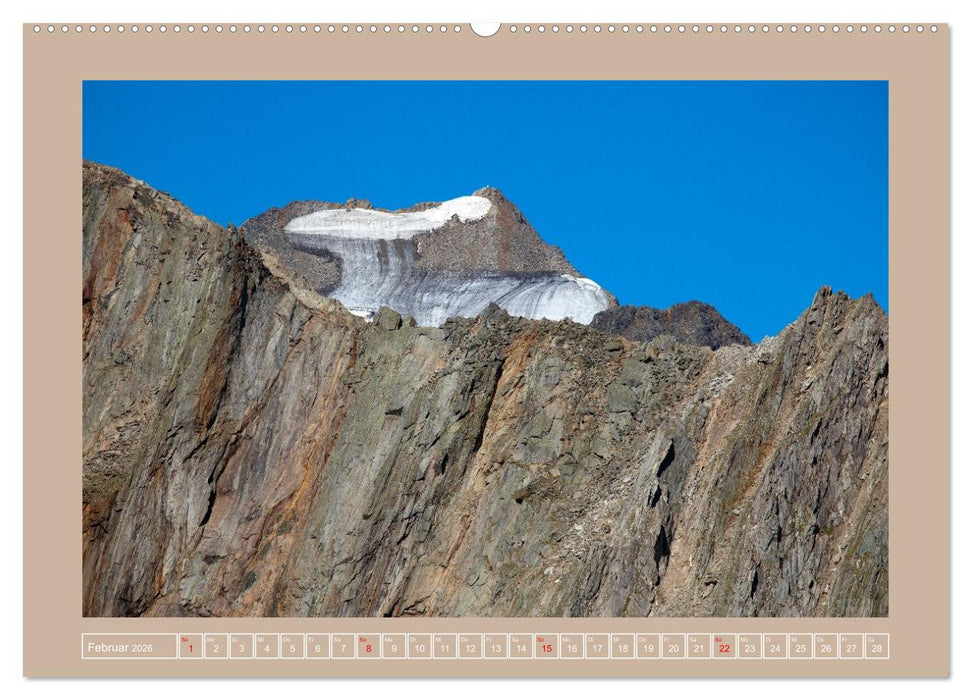 Die Höchsten der Alpen (CALVENDO Premium Wandkalender 2026)