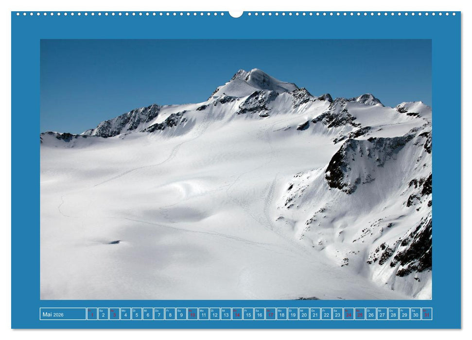 Die Höchsten der Alpen (CALVENDO Premium Wandkalender 2026)