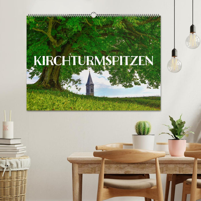 Kirchturmspitzen (CALVENDO Wandkalender 2026)