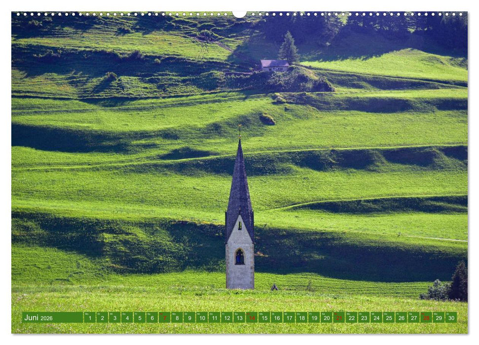 Kirchturmspitzen (CALVENDO Wandkalender 2026)