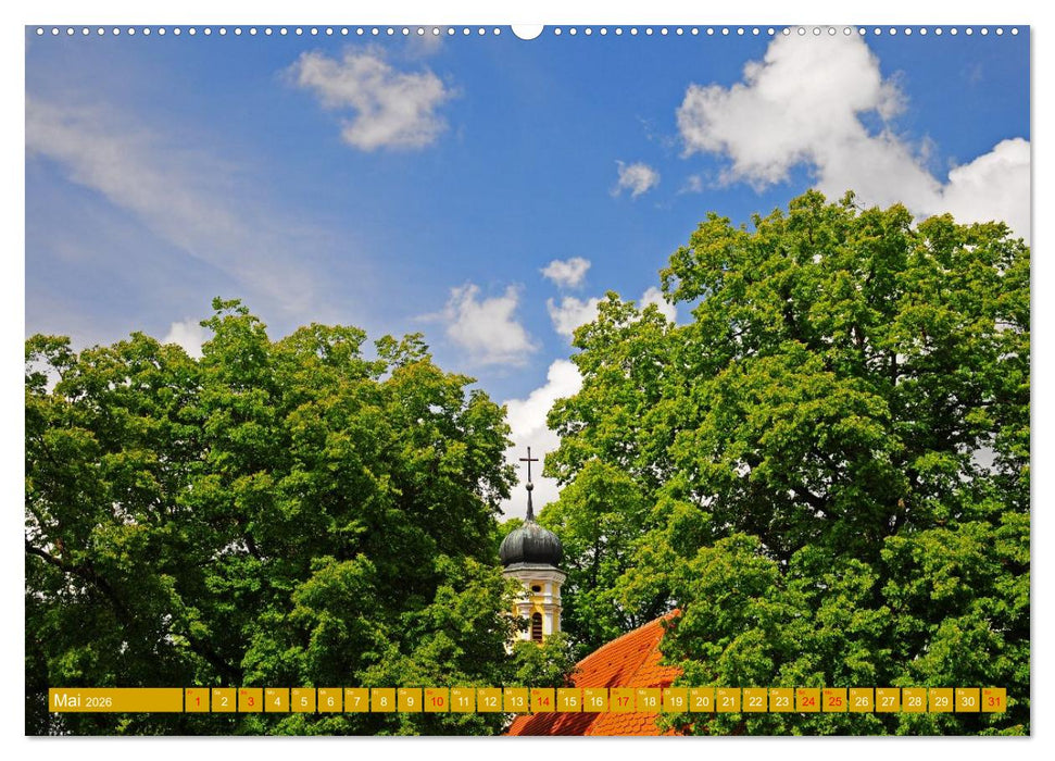 Kirchturmspitzen (CALVENDO Premium Wandkalender 2026)