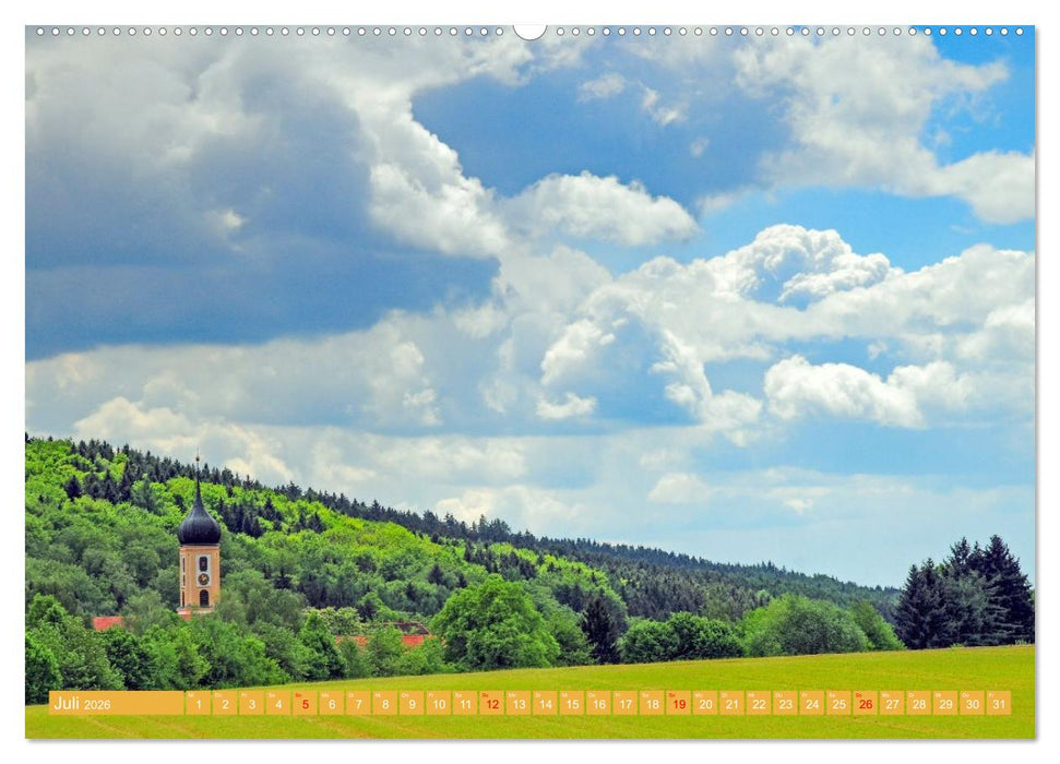 Kirchturmspitzen (CALVENDO Premium Wandkalender 2026)