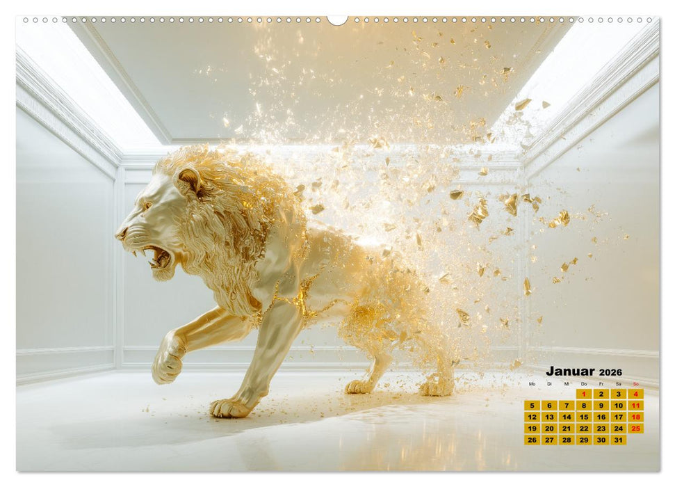 Wir schenken uns nichts zu Weihnachten - Kunst Geschenkkalender (CALVENDO Premium Wandkalender 2026)