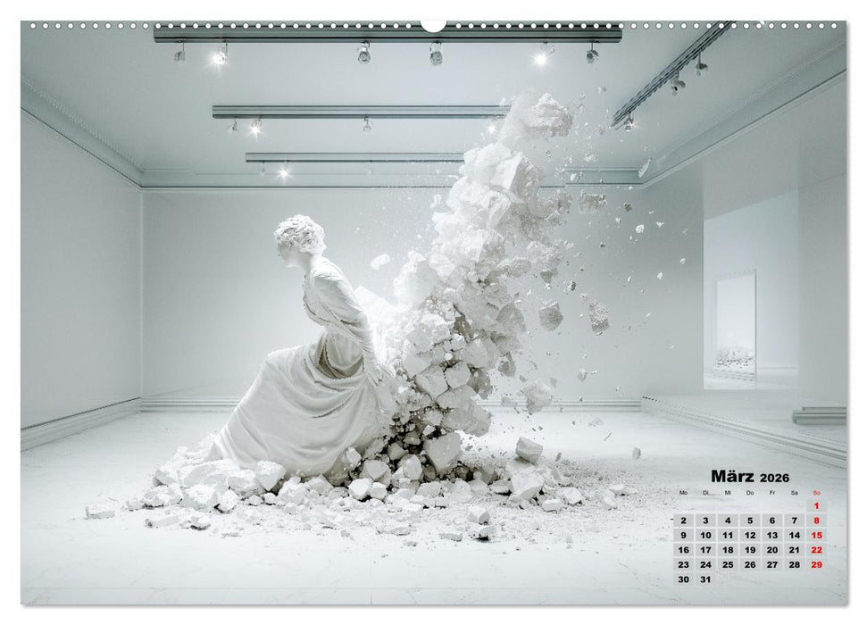 Wir schenken uns nichts zu Weihnachten - Kunst Geschenkkalender (CALVENDO Premium Wandkalender 2026)