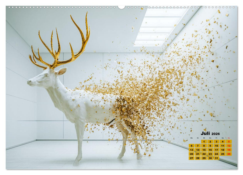 Wir schenken uns nichts zu Weihnachten - Kunst Geschenkkalender (CALVENDO Premium Wandkalender 2026)