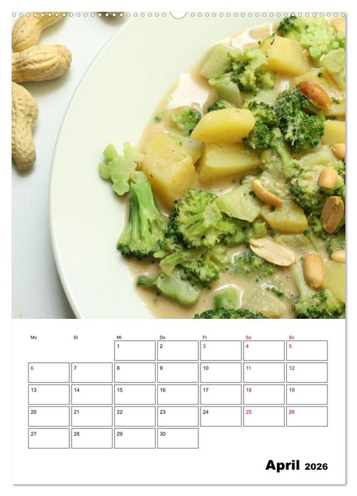 Gemüse-Vielfalt im Suppentopf (CALVENDO Premium Wandkalender 2026)