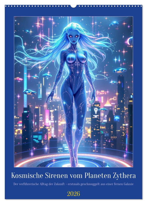 Kosmische Sirenen vom Planeten Zythera (CALVENDO Wandkalender 2026)