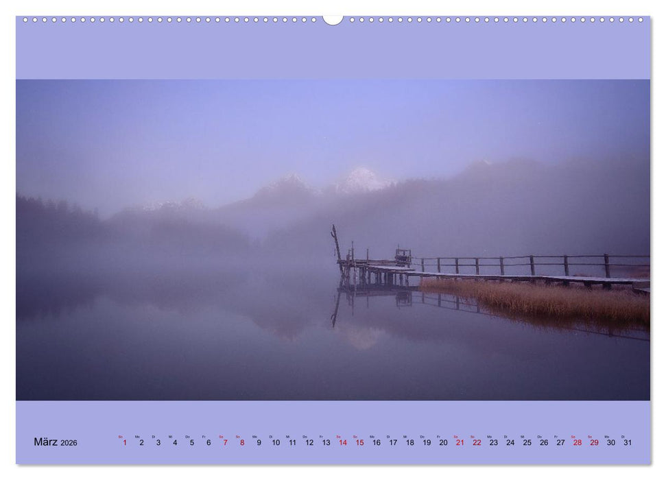 Fogscapes - magische Nebellandschaften (CALVENDO Premium Wandkalender 2026)