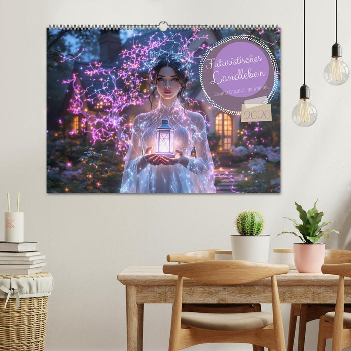 Futuristisches Landleben (CALVENDO Wandkalender 2026)