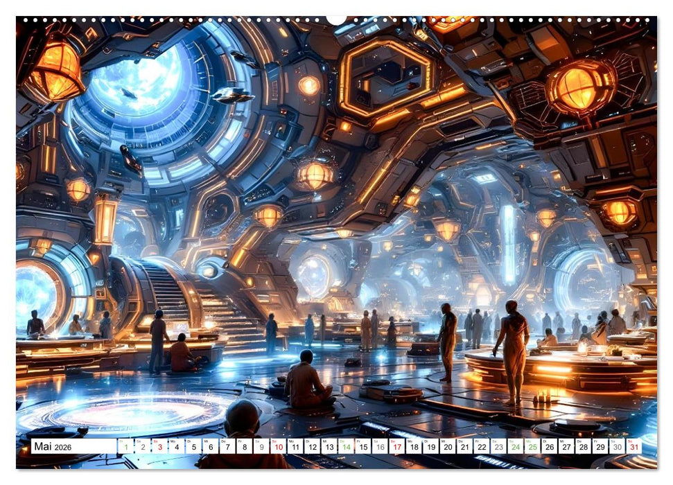 Welten aus Licht (CALVENDO Wandkalender 2026)