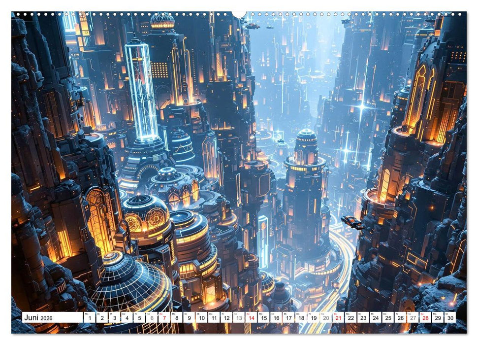 Welten aus Licht (CALVENDO Wandkalender 2026)