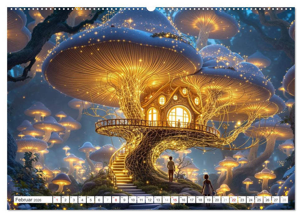 Futuristisches Landleben (CALVENDO Premium Wandkalender 2026)