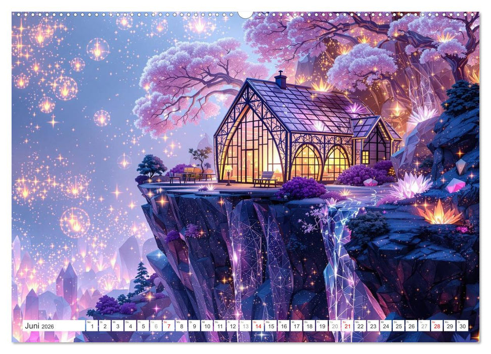 Futuristisches Landleben (CALVENDO Premium Wandkalender 2026)