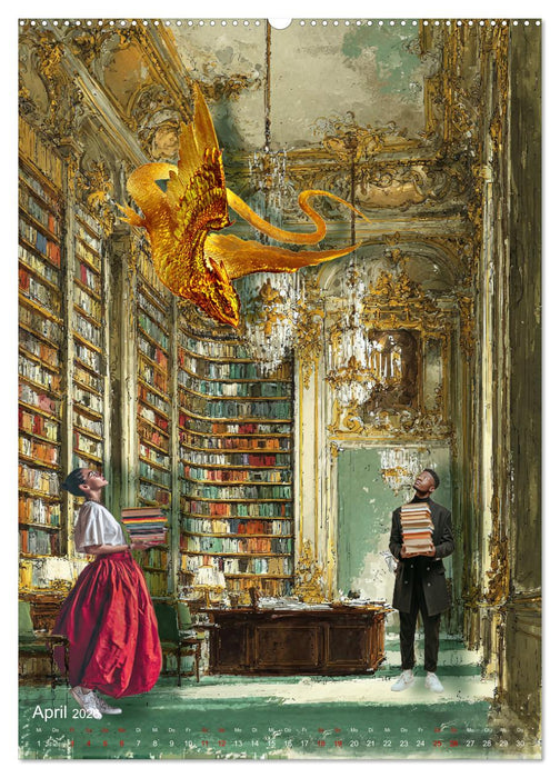 Wenn Lesen die Magie entfacht (CALVENDO Wandkalender 2026)