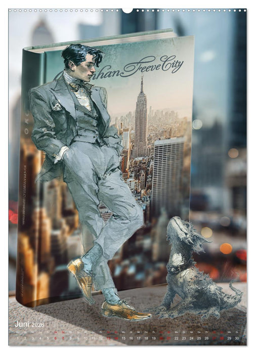 Wenn Lesen die Magie entfacht (CALVENDO Wandkalender 2026)