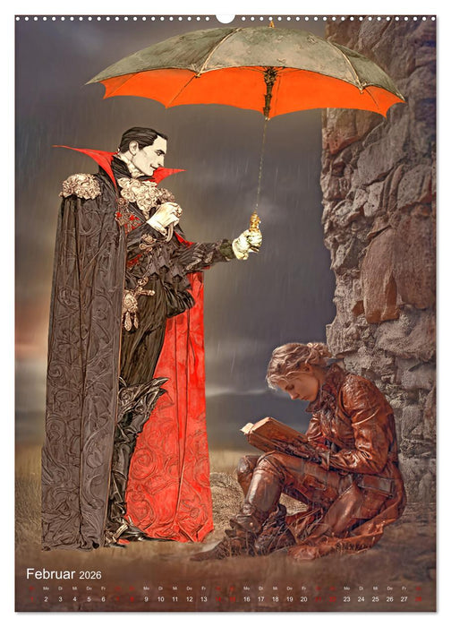 Wenn Lesen die Magie entfacht (CALVENDO Premium Wandkalender 2026)