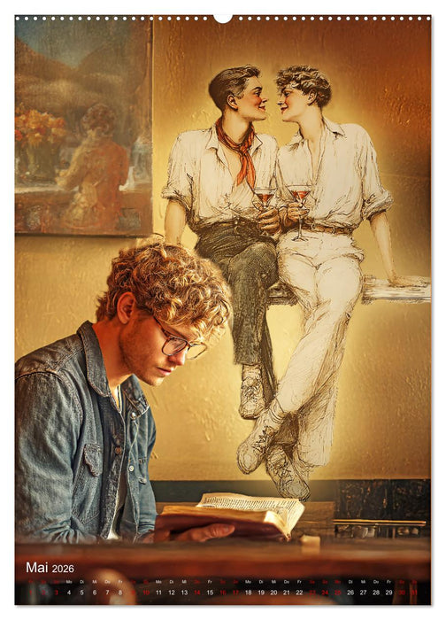 Wenn Lesen die Magie entfacht (CALVENDO Premium Wandkalender 2026)