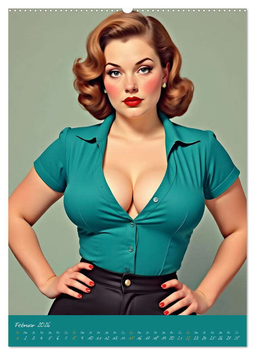 Lebenslust & Lockenpracht (CALVENDO Premium Wandkalender 2026)