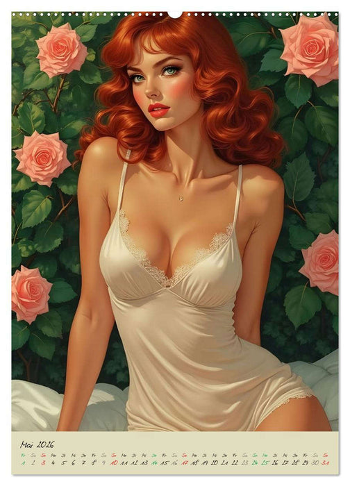 Lebenslust & Lockenpracht (CALVENDO Premium Wandkalender 2026)