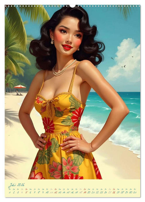 Lebenslust & Lockenpracht (CALVENDO Premium Wandkalender 2026)