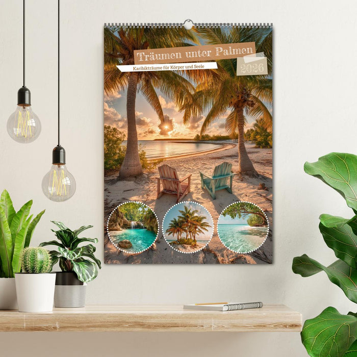 Träumen unter Palmen (CALVENDO Wandkalender 2026)