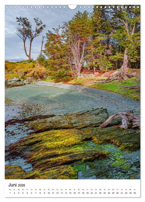 Patagonien, die schönsten Reiseziele: Wildnis am Rande der Welt (CALVENDO Wandkalender 2026)