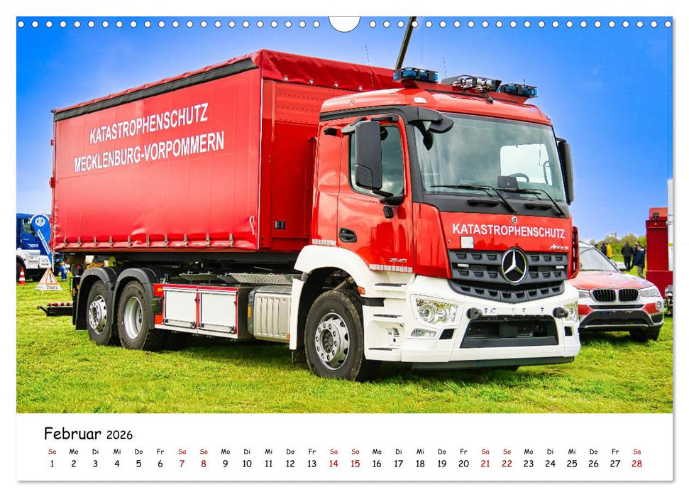 Blaulichttag, unsere Retter! (CALVENDO Wandkalender 2026)