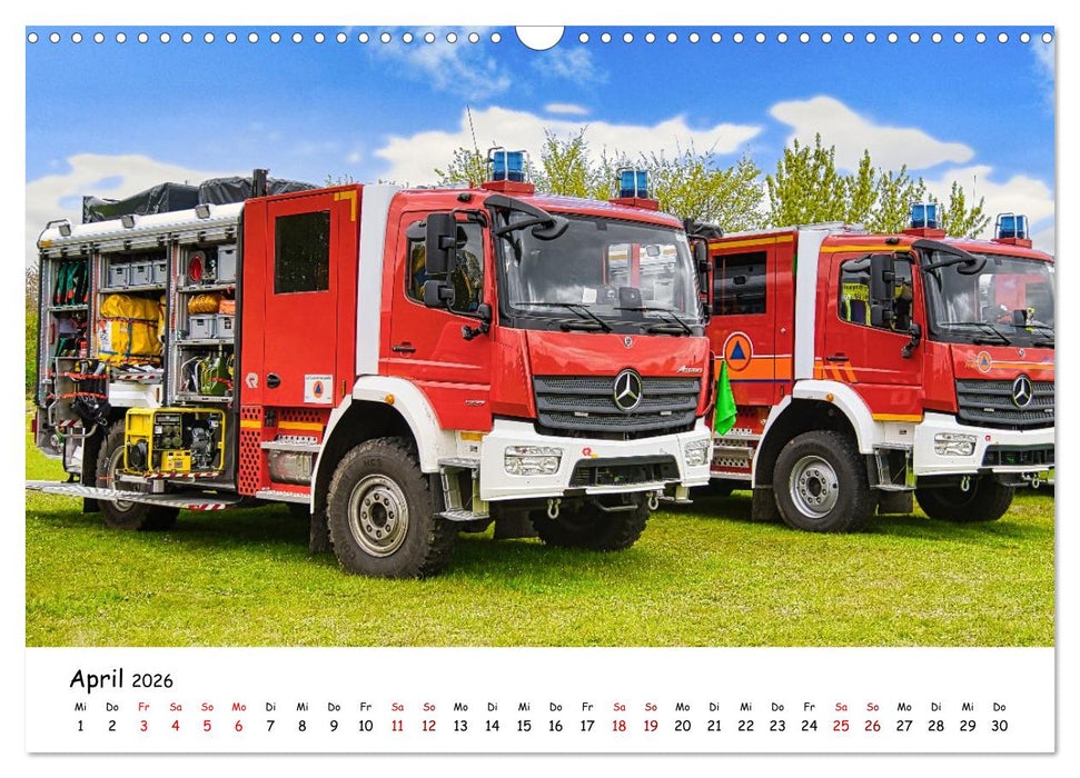 Blaulichttag, unsere Retter! (CALVENDO Wandkalender 2026)