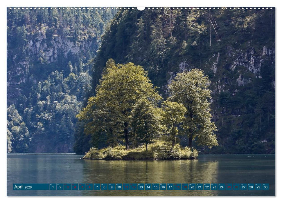 Bayern - Sehenswürdigkeiten vom Allgäu bis zum Königssee (CALVENDO Wandkalender 2026)