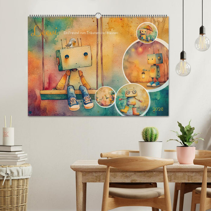Leevi - Ein Freund zum Träumen und Staunen (CALVENDO Wandkalender 2026)