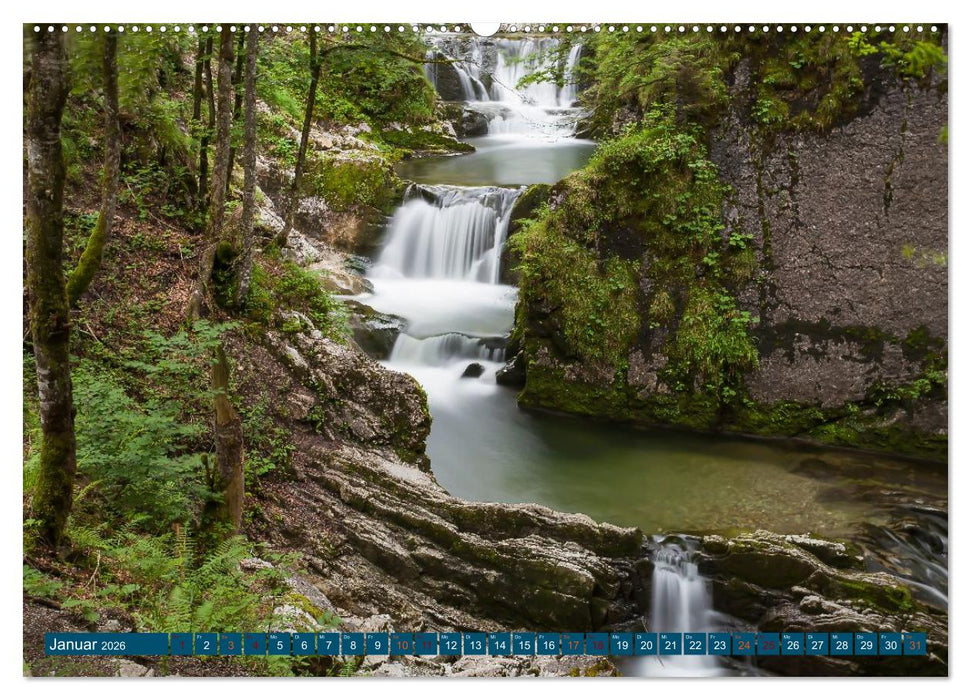 Bayern - Sehenswürdigkeiten vom Allgäu bis zum Königssee (CALVENDO Premium Wandkalender 2026)