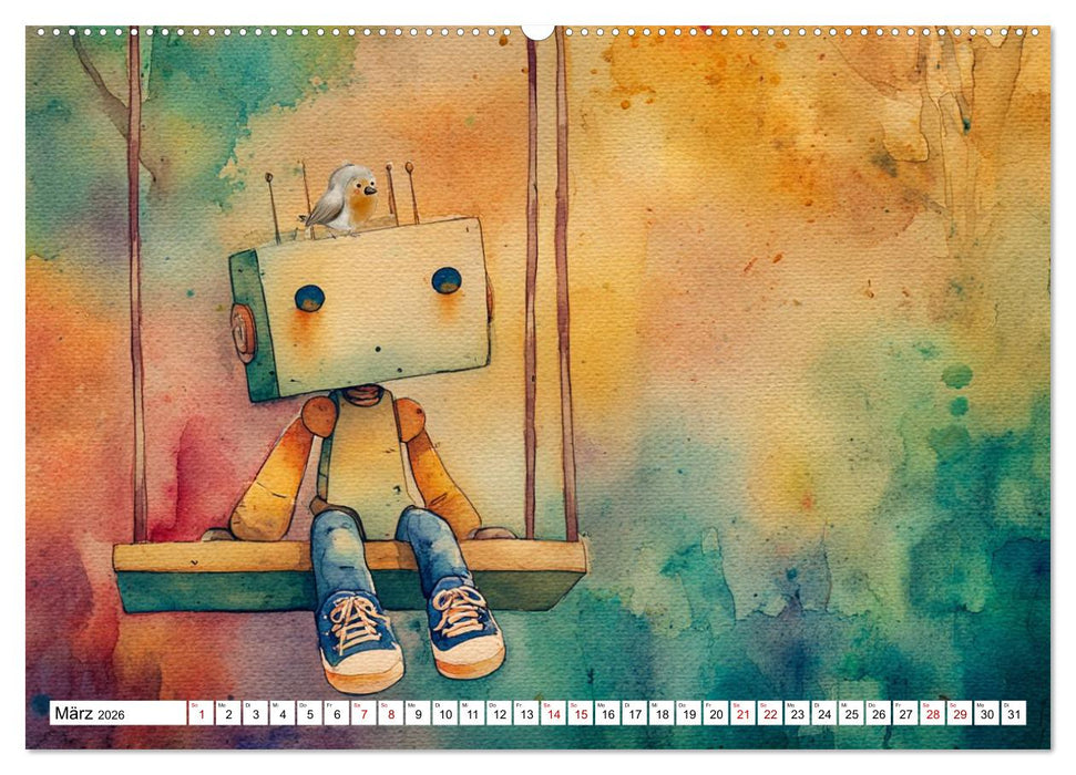 Leevi - Ein Freund zum Träumen und Staunen (CALVENDO Premium Wandkalender 2026)