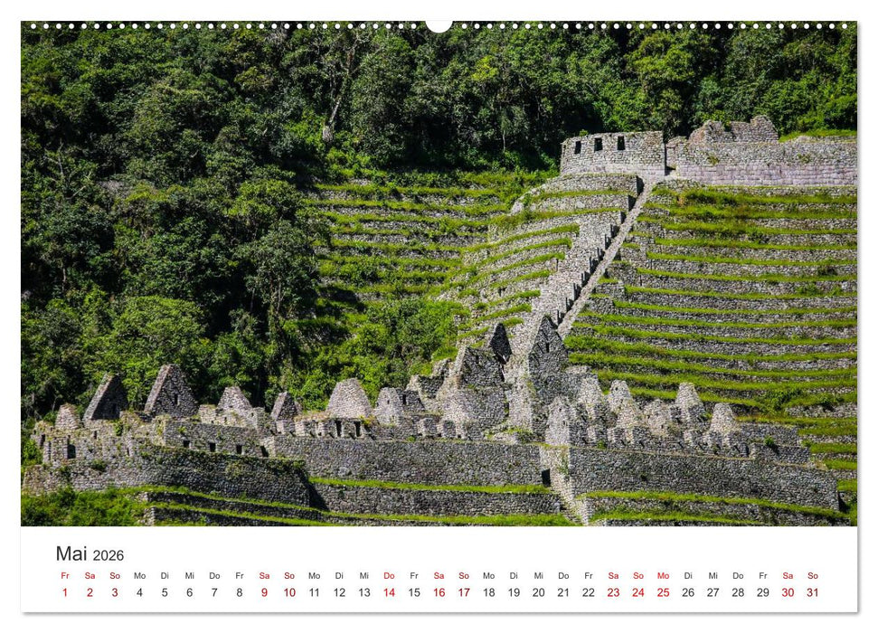 Macchu Picchu (CALVENDO Premium Wandkalender 2026)