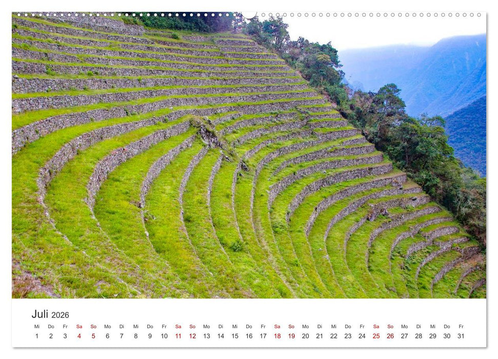 Macchu Picchu (CALVENDO Premium Wandkalender 2026)