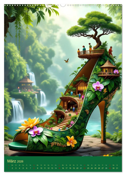 High-Heel-Visionen (CALVENDO Premium Wandkalender 2026)