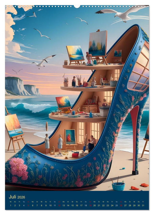 High-Heel-Visionen (CALVENDO Premium Wandkalender 2026)