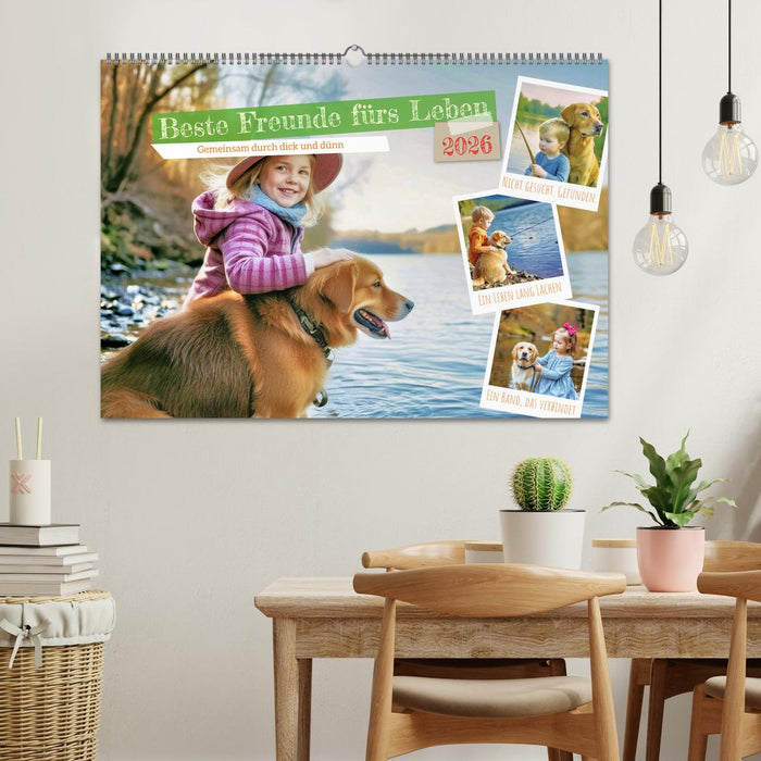 Beste Freunde fürs Leben (CALVENDO Wandkalender 2026)