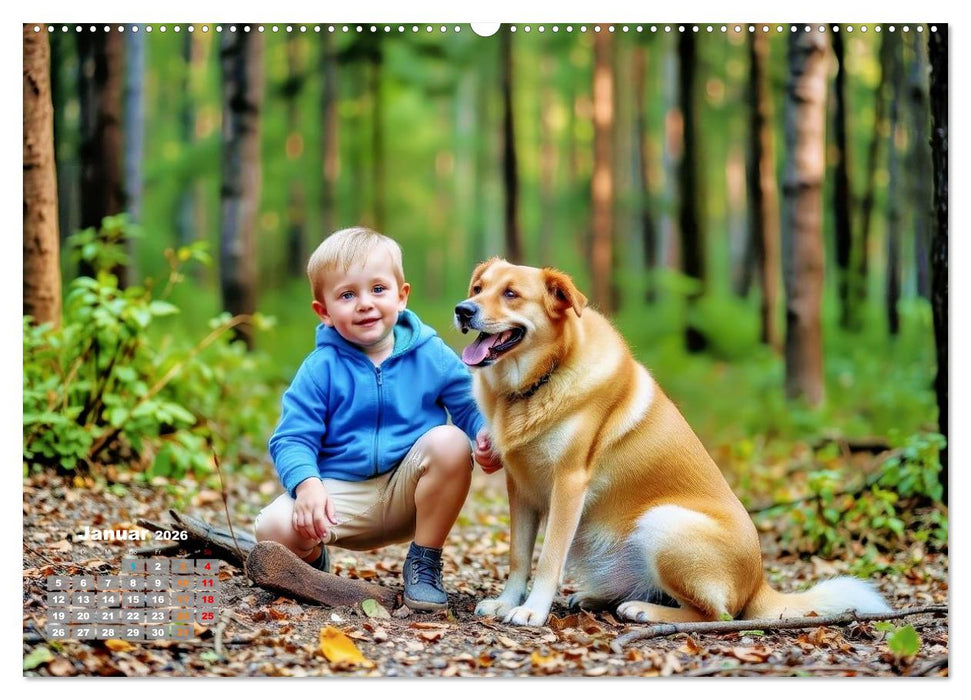 Beste Freunde fürs Leben (CALVENDO Wandkalender 2026)