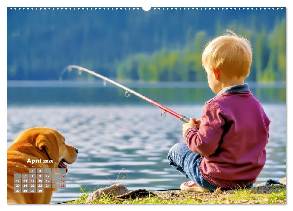 Beste Freunde fürs Leben (CALVENDO Premium Wandkalender 2026)