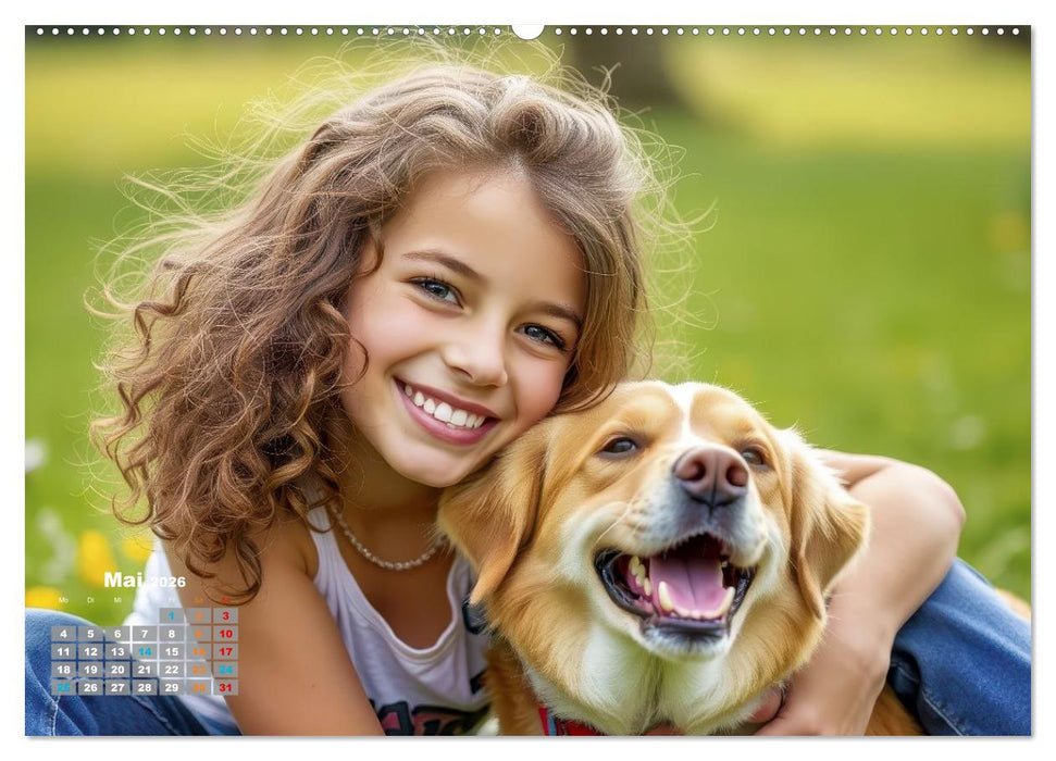 Beste Freunde fürs Leben (CALVENDO Premium Wandkalender 2026)