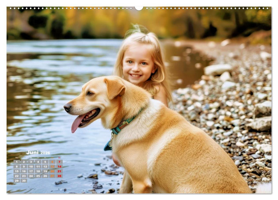 Beste Freunde fürs Leben (CALVENDO Premium Wandkalender 2026)