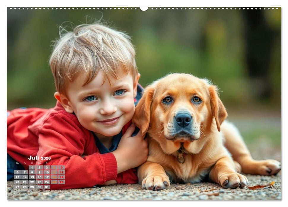 Beste Freunde fürs Leben (CALVENDO Premium Wandkalender 2026)