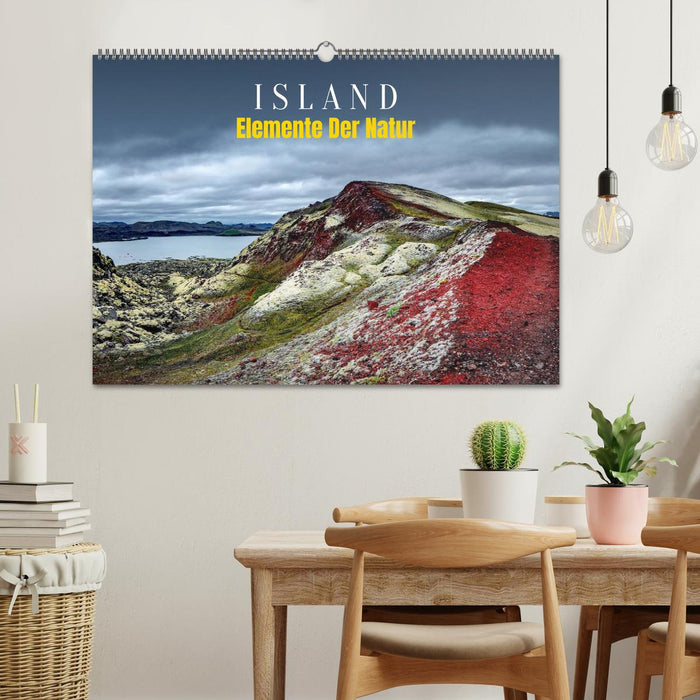Island - Elemente der Natur (CALVENDO Wandkalender 2026)