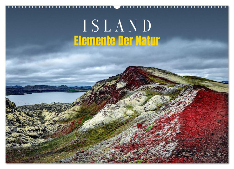 Island - Elemente der Natur (CALVENDO Wandkalender 2026)