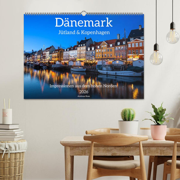 Dänemark - Jütland & Kopenhagen, Impressionen aus dem hohen Norden (CALVENDO Wandkalender 2026)