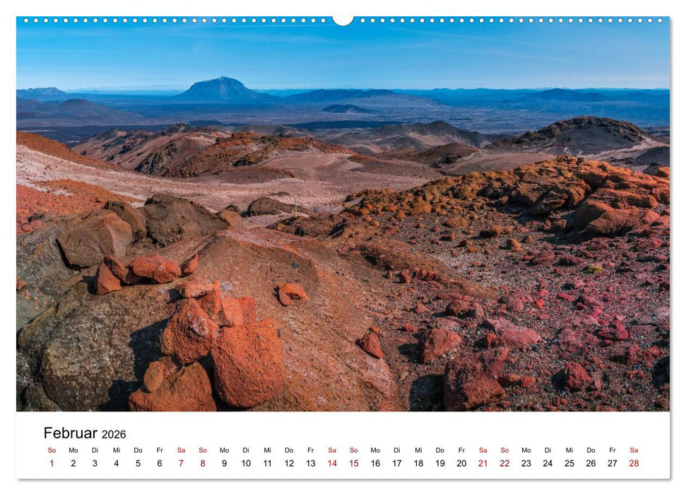 Island - Elemente der Natur (CALVENDO Premium Wandkalender 2026)