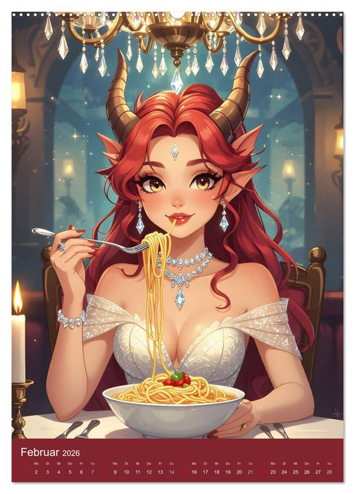 Willkommen bei den Dragonas (CALVENDO Premium Wandkalender 2026)